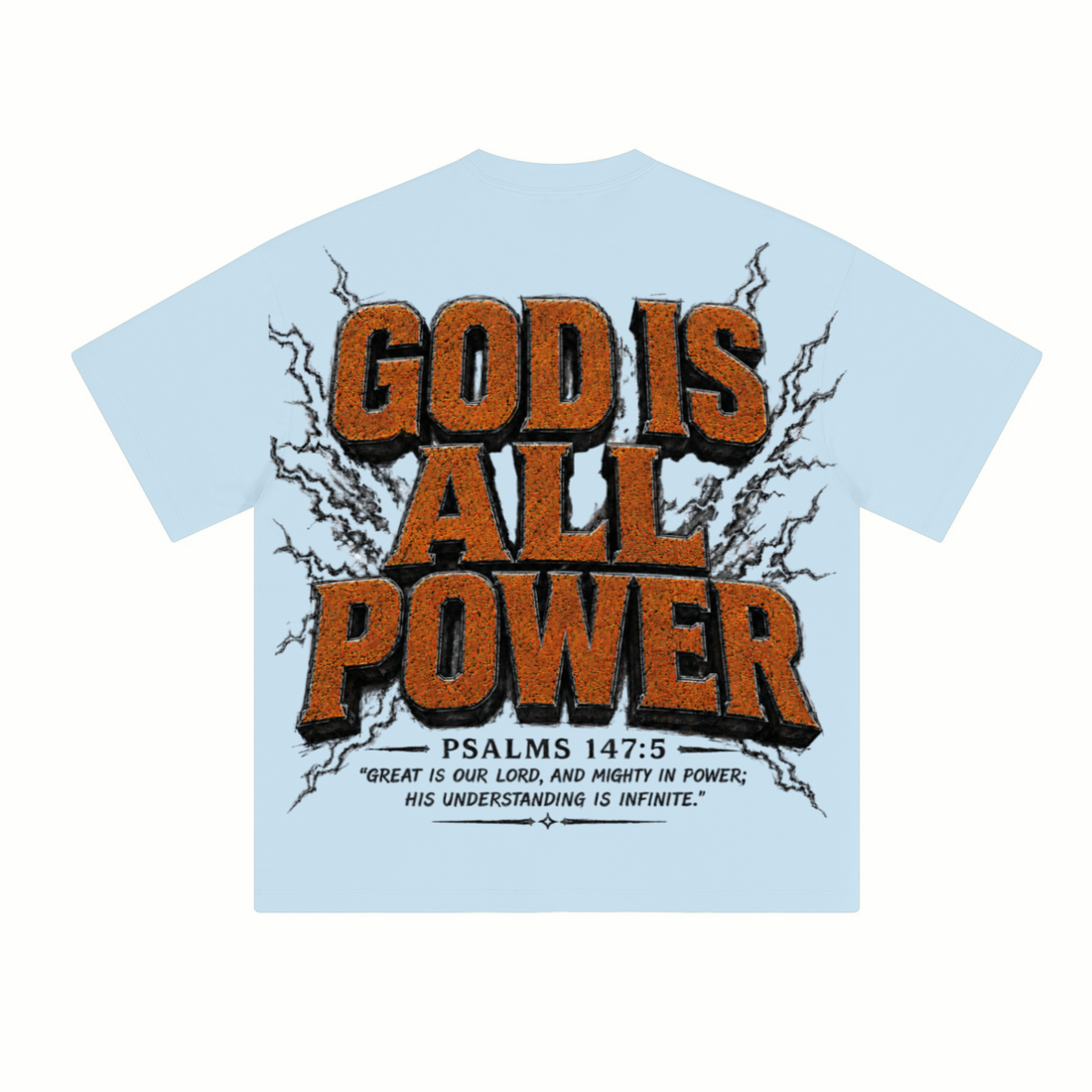 230GSM Unisex Cool-Touch Sorona Fabric Basic Crew Neck T-shirt Sky Blue
