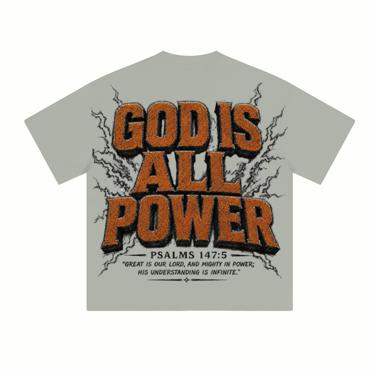 230GSM Unisex Cool-Touch Sorona Fabric Basic Crew Neck T-shirt Gray