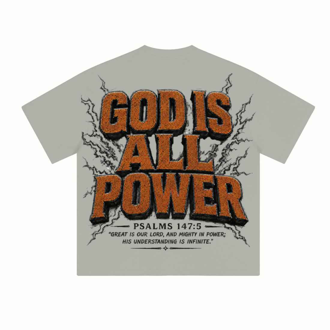 230GSM Unisex Cool-Touch Sorona Fabric Basic Crew Neck T-shirt Gray