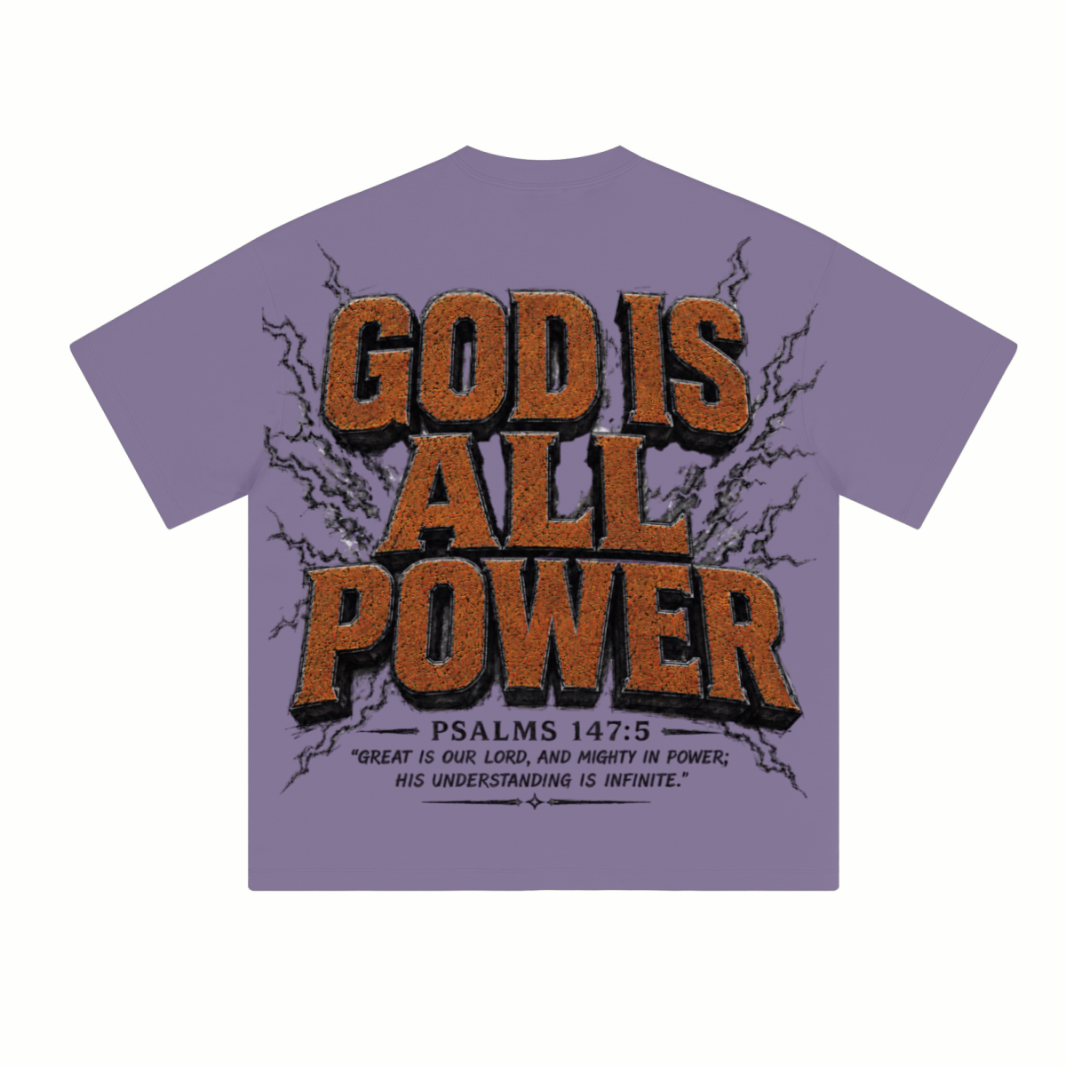 230GSM Unisex Cool-Touch Sorona Fabric Basic Crew Neck T-shirt Purple