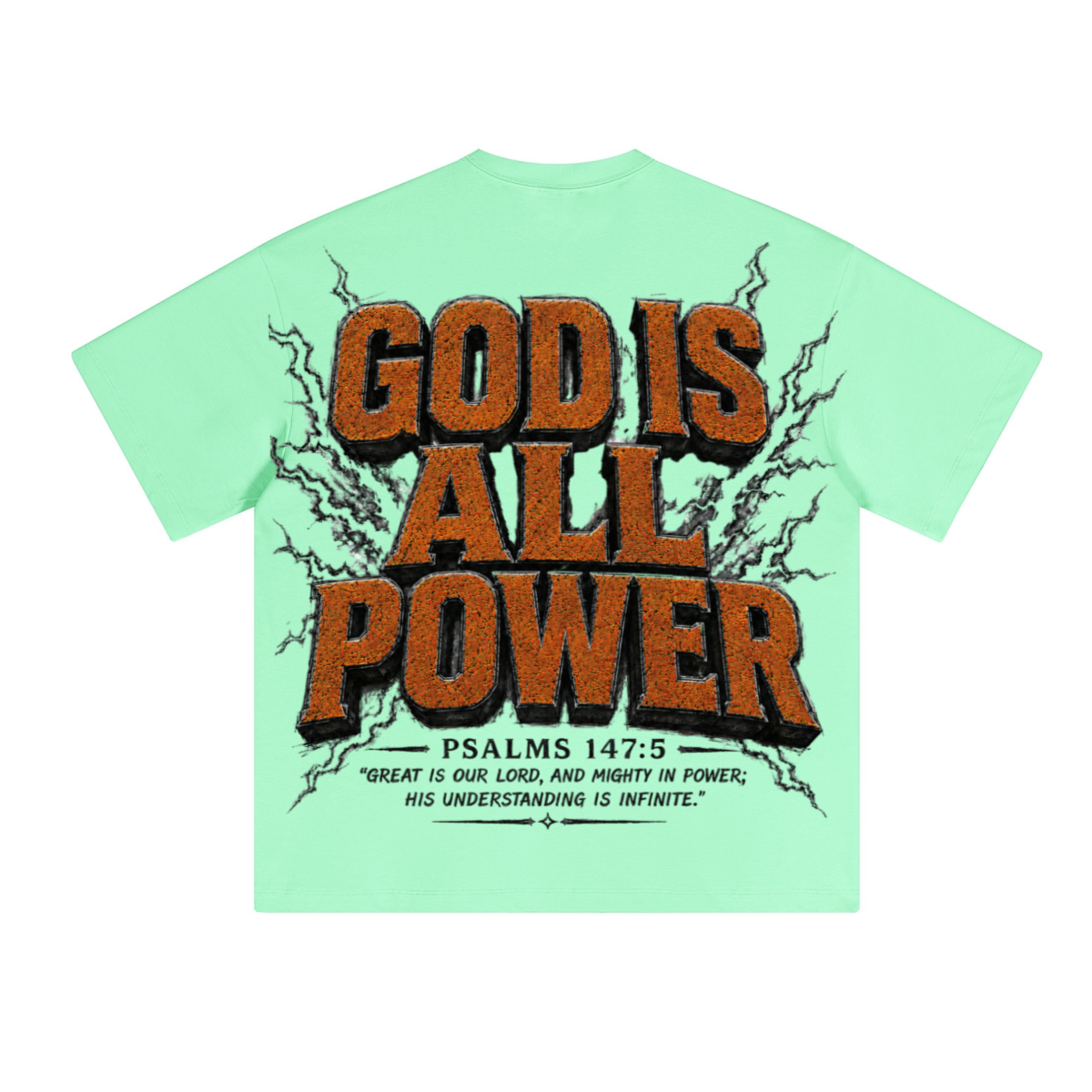 230GSM Unisex Cool-Touch Sorona Fabric Basic Crew Neck T-shirt Mint Green