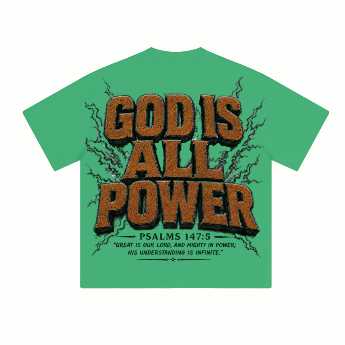 230GSM Unisex Cool-Touch Sorona Fabric Basic Crew Neck T-shirt Grass Green