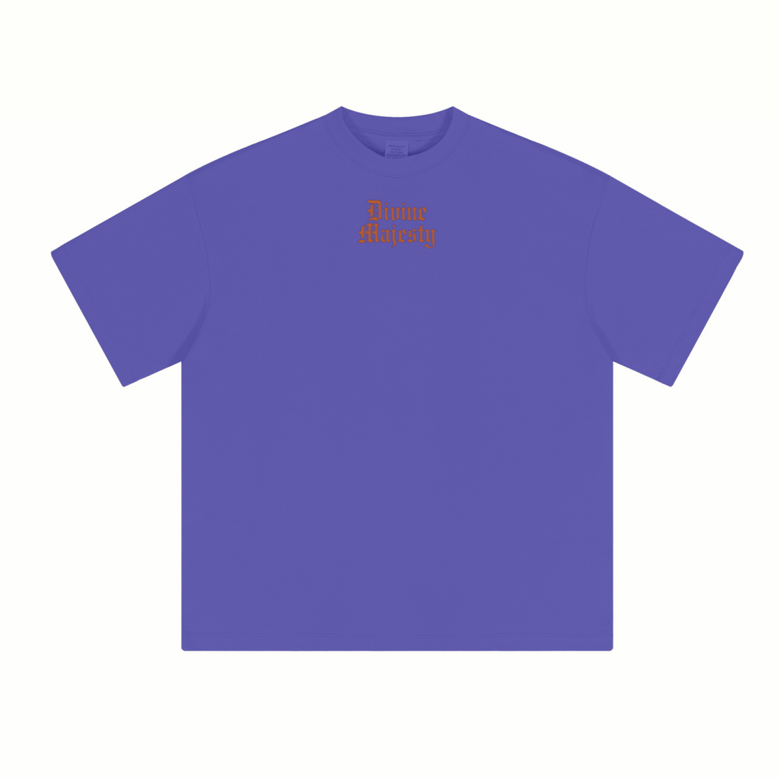 230GSM Unisex Cool-Touch Sorona Fabric Basic Crew Neck T-shirt Royal Blue