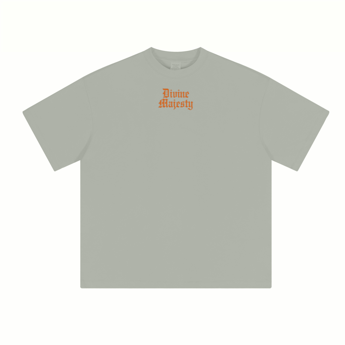 230GSM Unisex Cool-Touch Sorona Fabric Basic Crew Neck T-shirt Gray