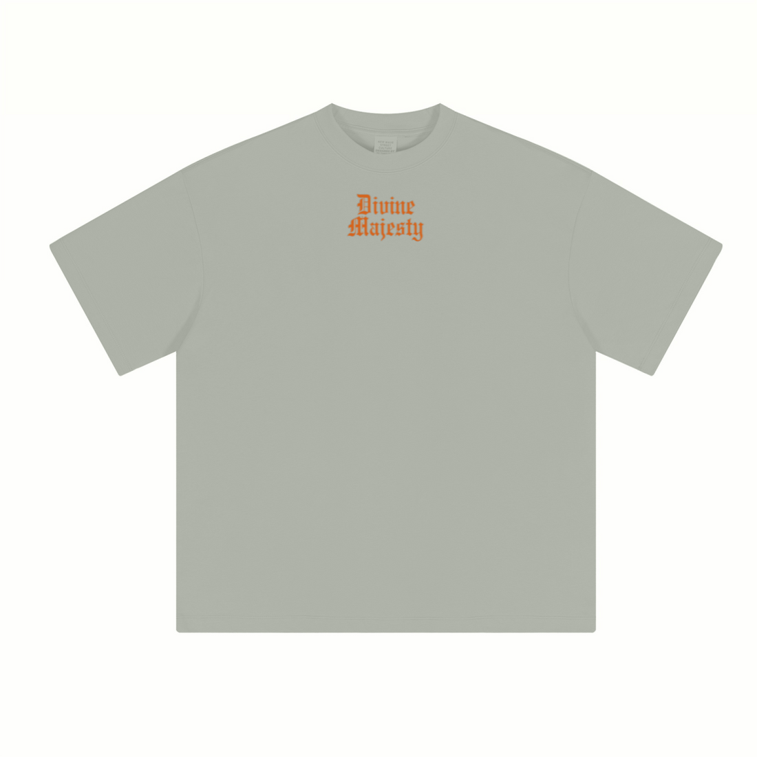 230GSM Unisex Cool-Touch Sorona Fabric Basic Crew Neck T-shirt Gray