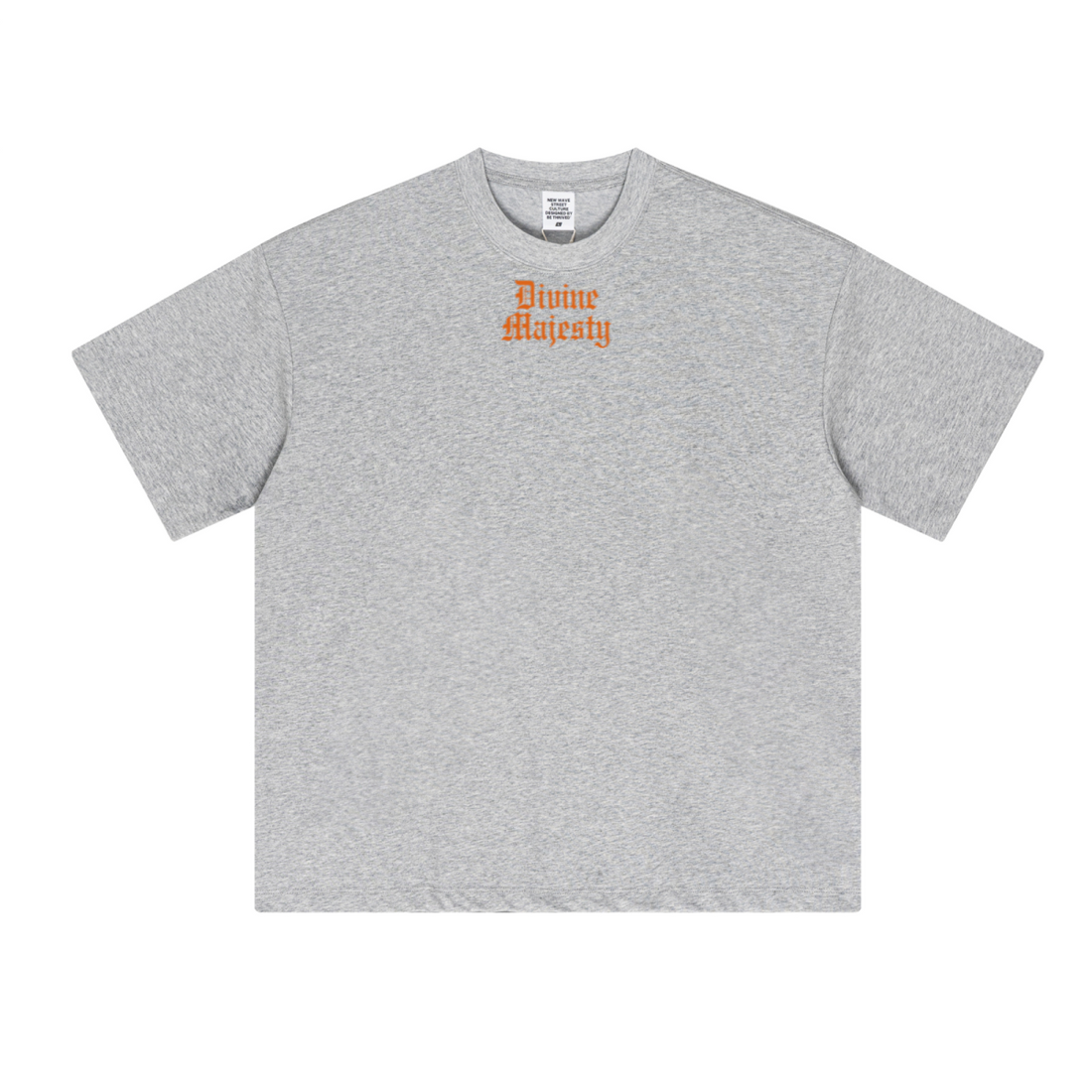 230GSM Unisex Cool-Touch Sorona Fabric Basic Crew Neck T-shirt Heather Gray