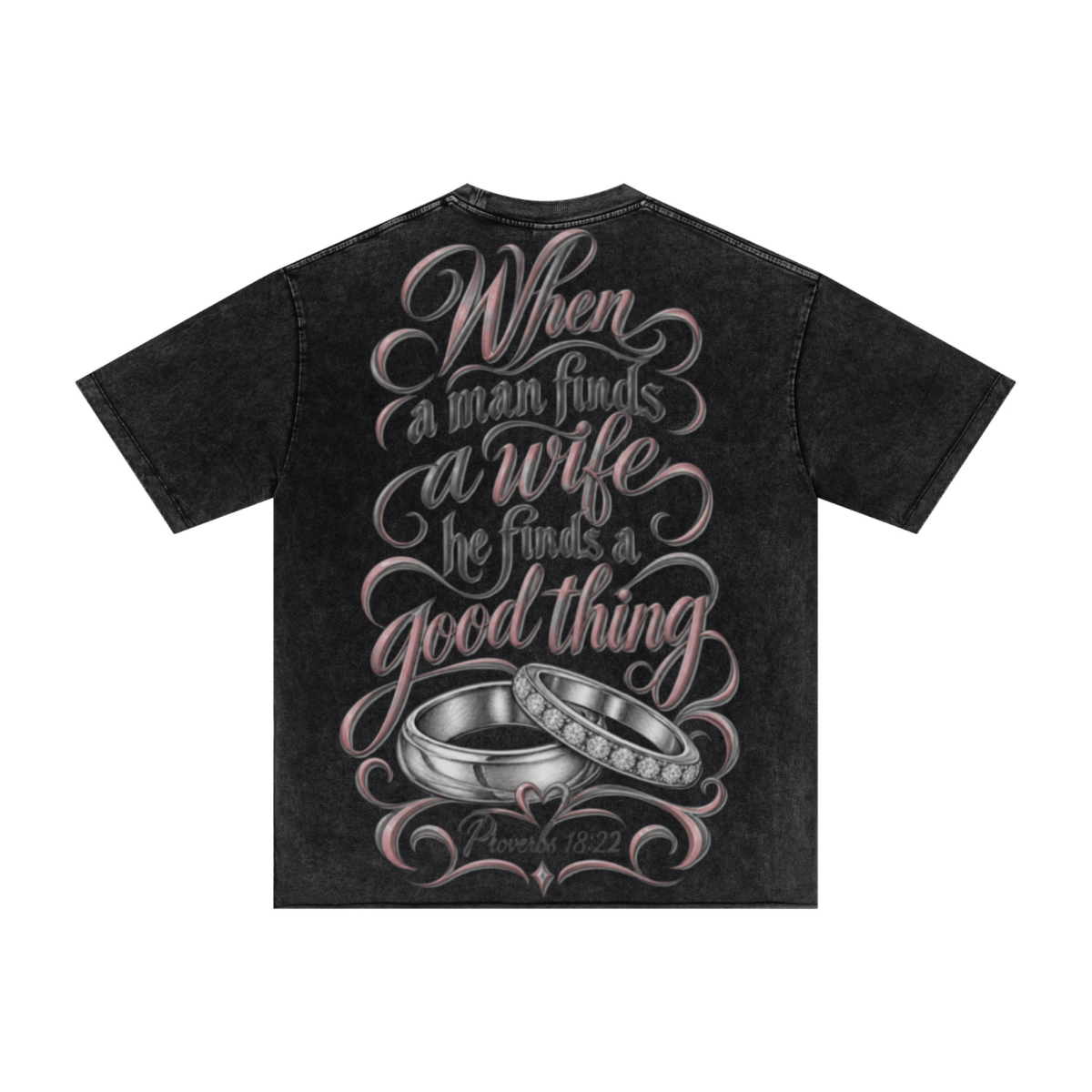 275GSM Women's Double-Yarn Raw-Edge Pigment-Wash T-Shirt Snow Wash