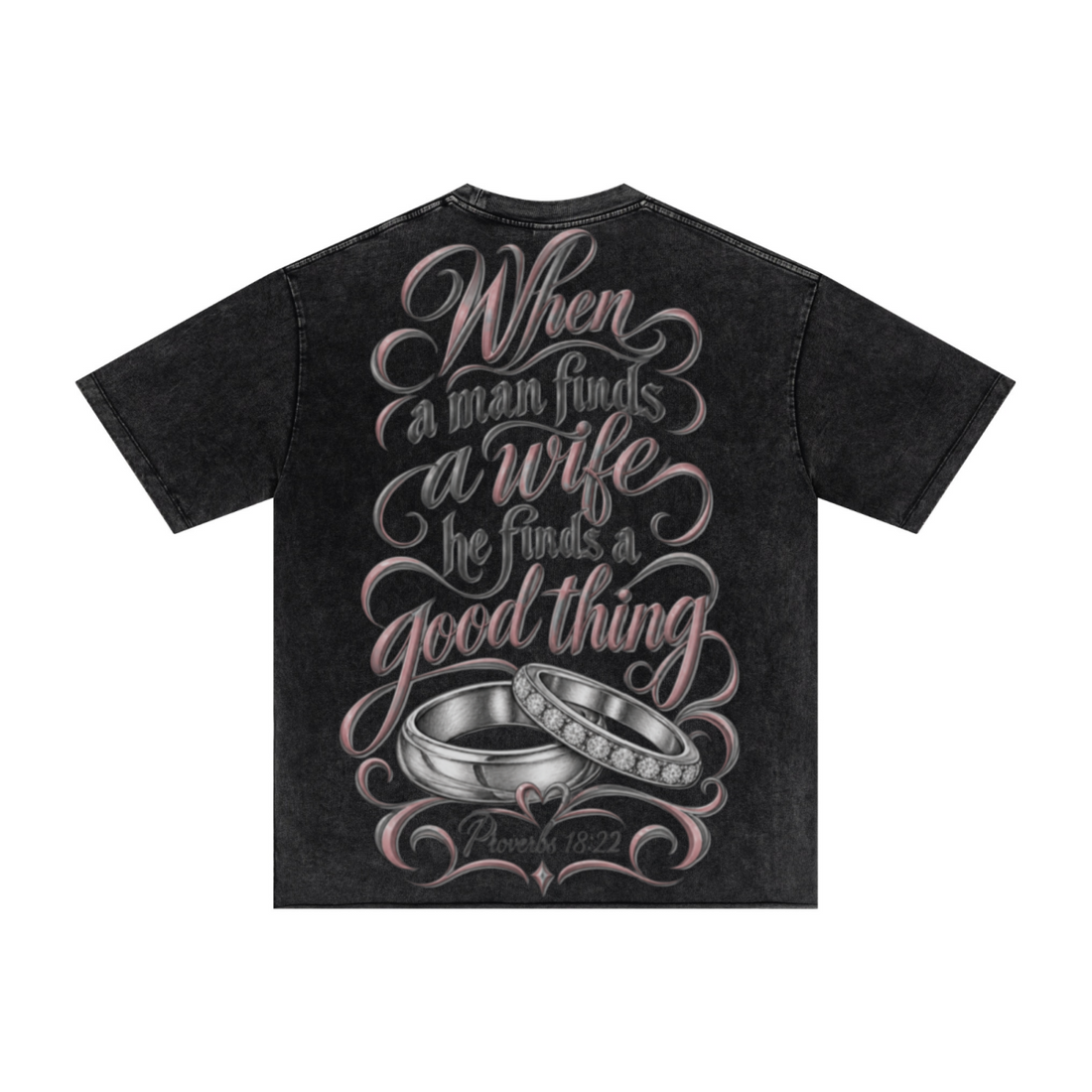 275GSM Women's Double-Yarn Raw-Edge Pigment-Wash T-Shirt Snow Wash