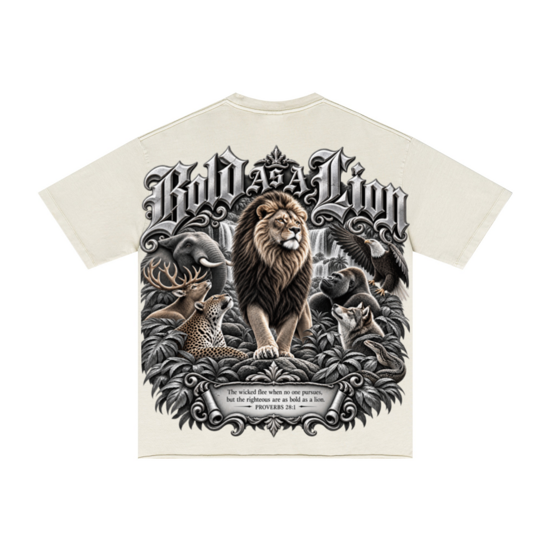 275GSM Men's Double-Yarn Raw-Edge Pigment-Wash T-Shirt Apricot